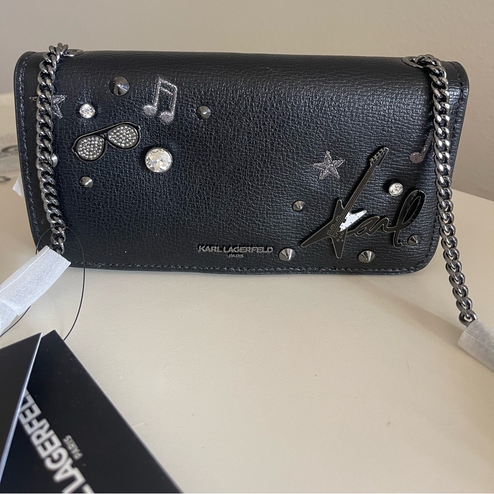 Karl Lagerfeld Paris Kosette Small Shoulder Bag - Brand New With Tags